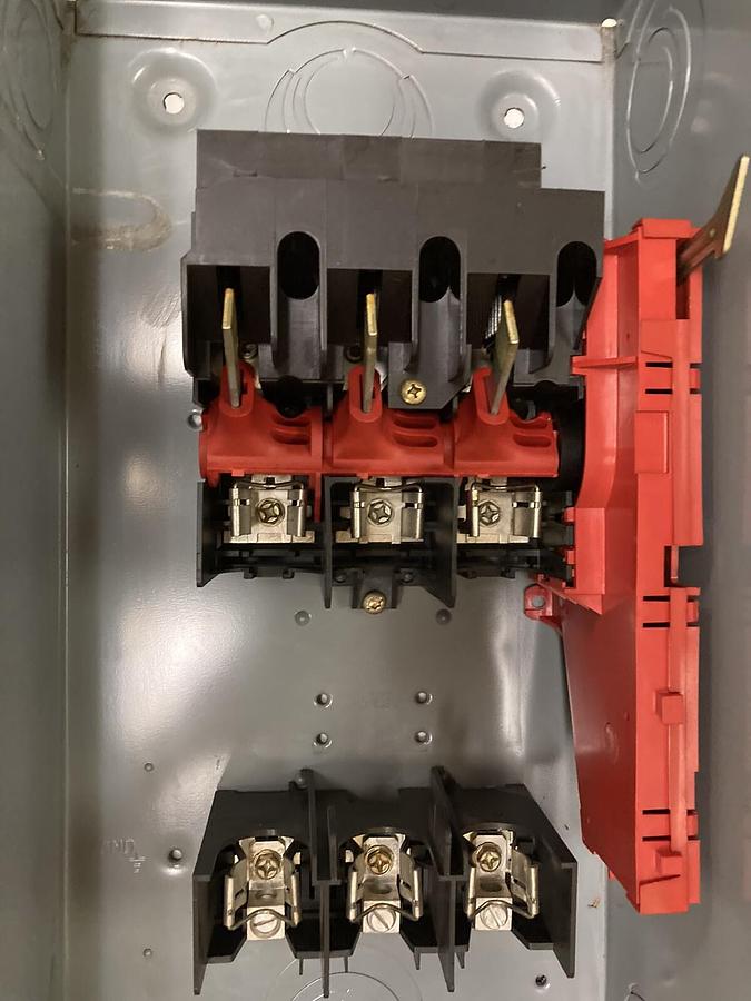 Square D,H3612,Heavy Duty Safety Switch 30 AMP  600 VAC/VDC