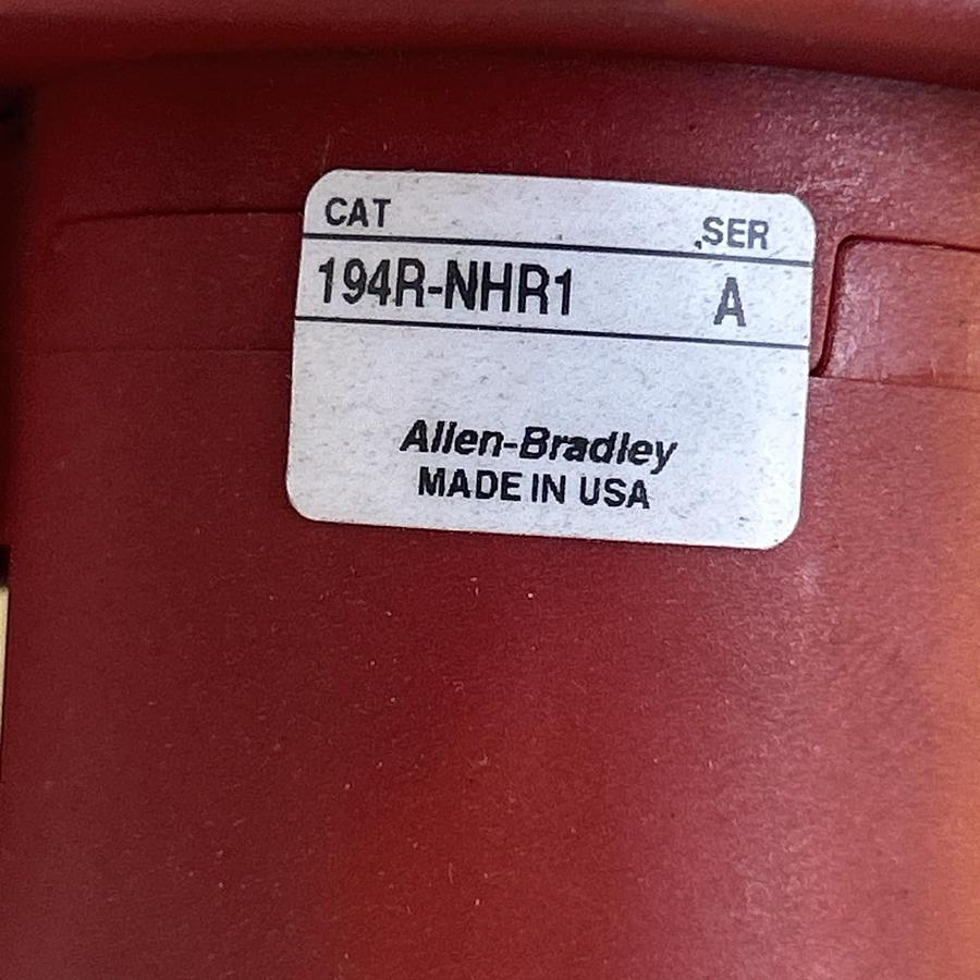 Used ALLEN BRADLEY,194R-NHR1,DISCONNECT SWITCH HANDLE