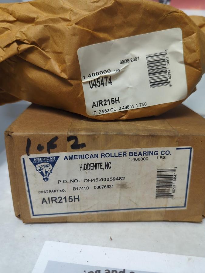 AMERICAN BEARING,AIR215H,ROLLER BEARING INNER RING NOS