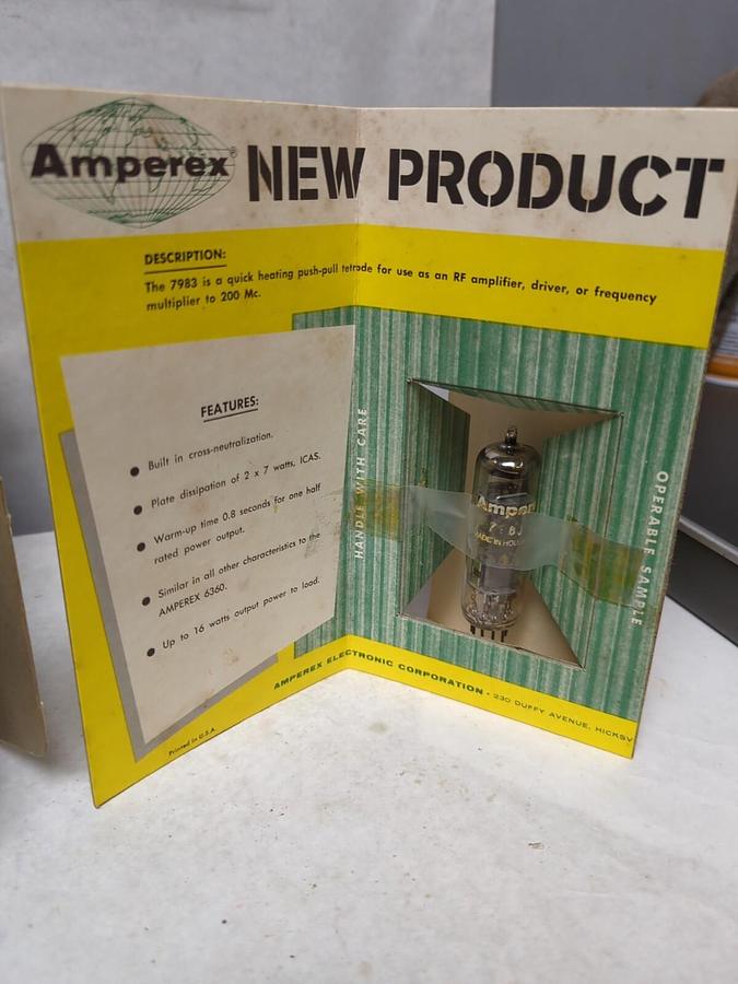 AMPEREX,7983,VACUUM TUBE NOS