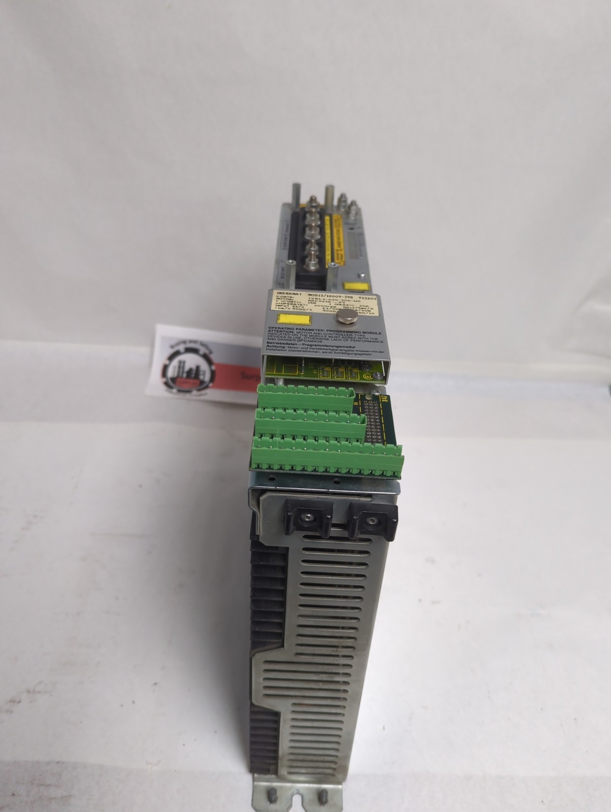 Used INDRAMAT,TDM 3.2-020-300-W0,A.C. SERVO CONTROLLER MISSING COVER/PLATE PRE-OWNED