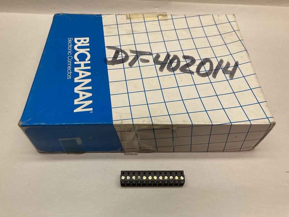 Buchanan,SSB4P12S11,8-Hole Terminal Strip BOX OF 100