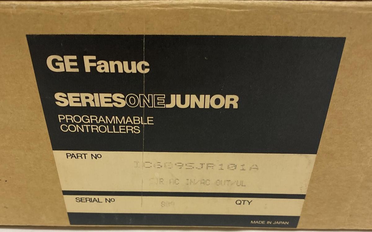 Used GE FANUC,1C609SJR101A,PROGRAMMABLE CONTROLLER NEW