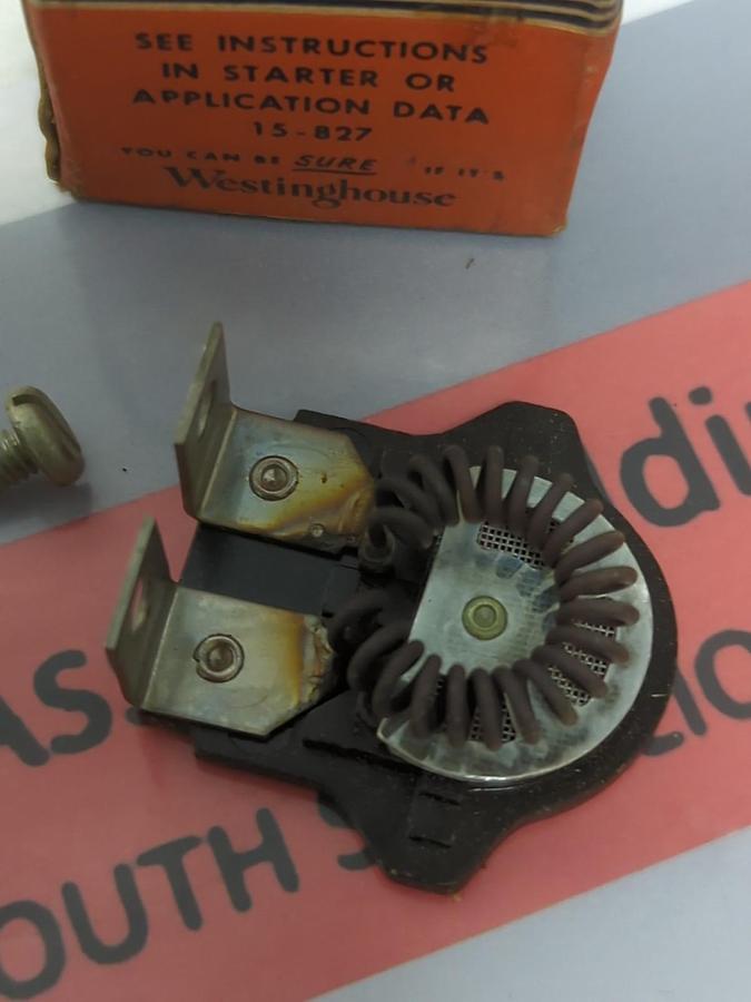 WESTINGHOUSE,966 478-H,OVERLOAD THERMAL HEATER RELAY LOT OF 6 NOS