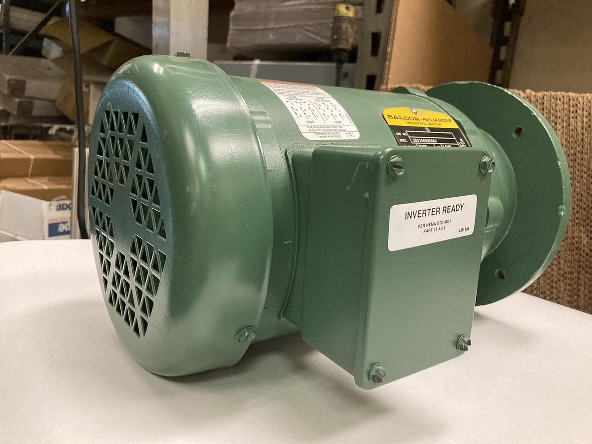 Baldor,35S756W206G1,1.5 HP Electric AC Motor 1725 RPM  230/460 Volts  D90D Frame