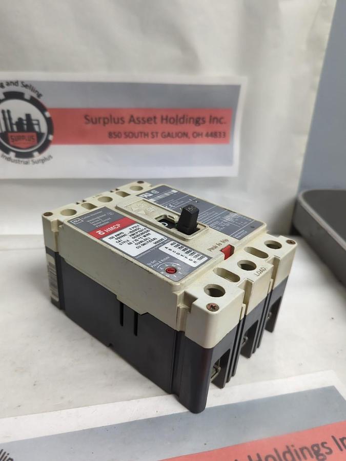 Used CUTLER HAMMER,HMCP150T4,MOTOR CIRCUIT PROTECTOR 150 AMP 600V 3-POLE PRE-OWNED