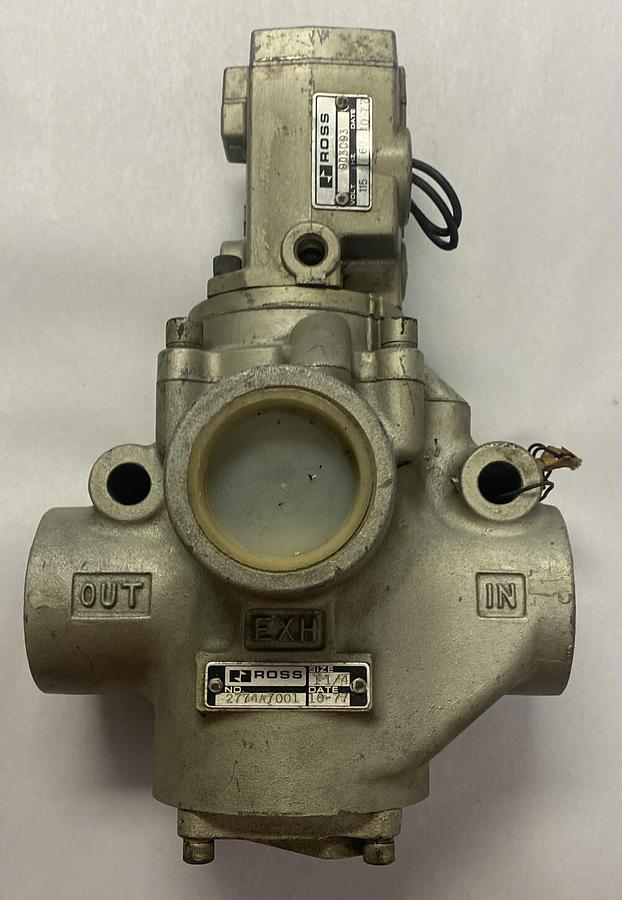 ROSS,2774A7001,VALVE 1-1/4 INCH NOS