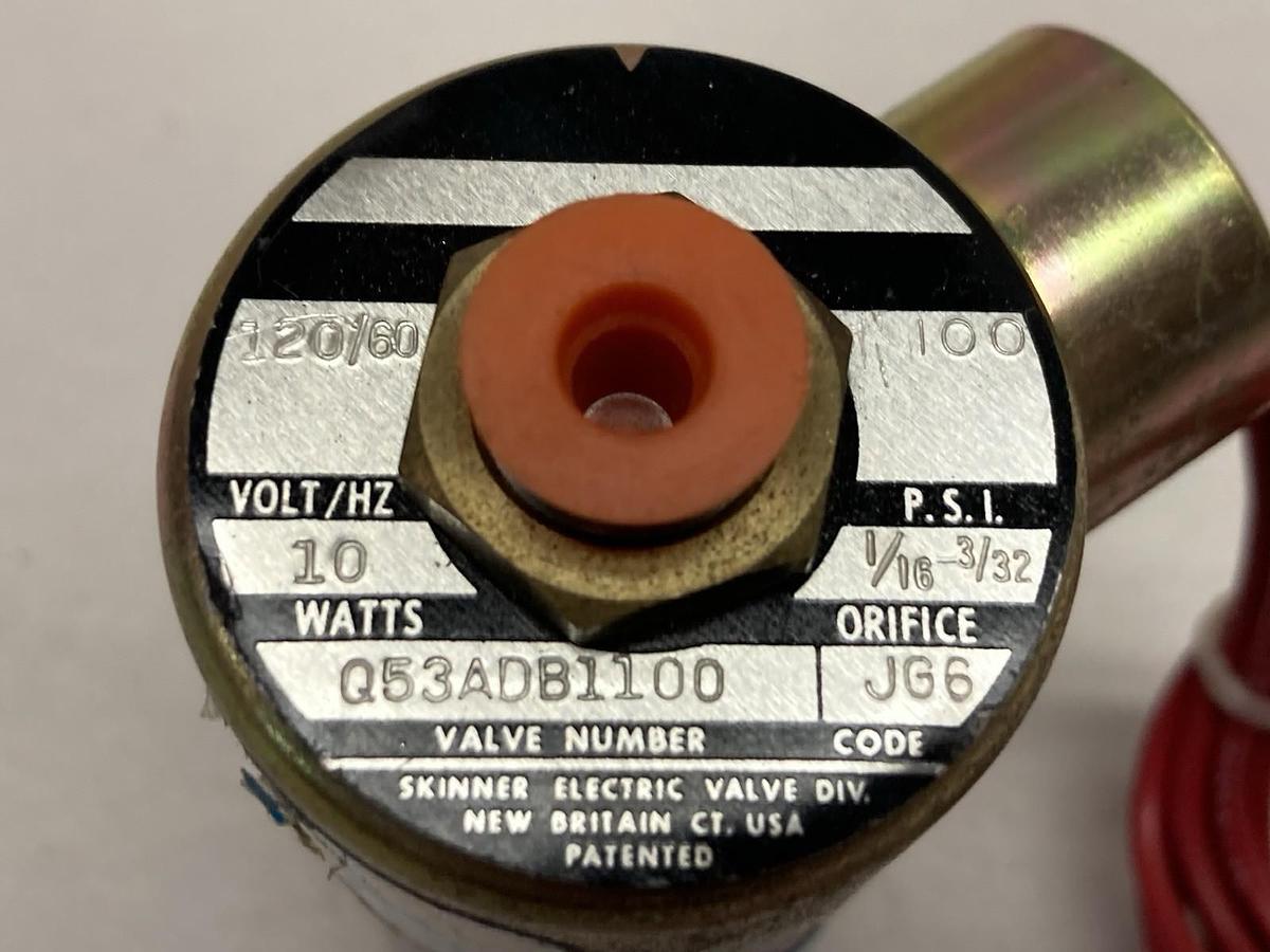 Skinner Electric,Q53ADB1100,Electric Valve 120V 60Hz 100 PSI
