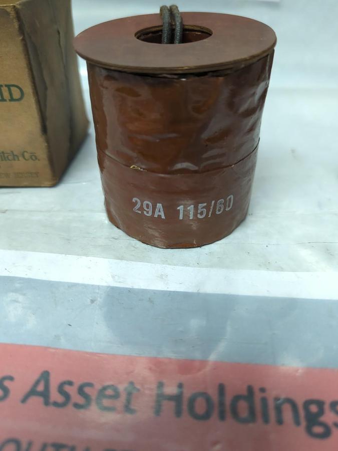 ASCO,29A,COIL 115/60 NOS