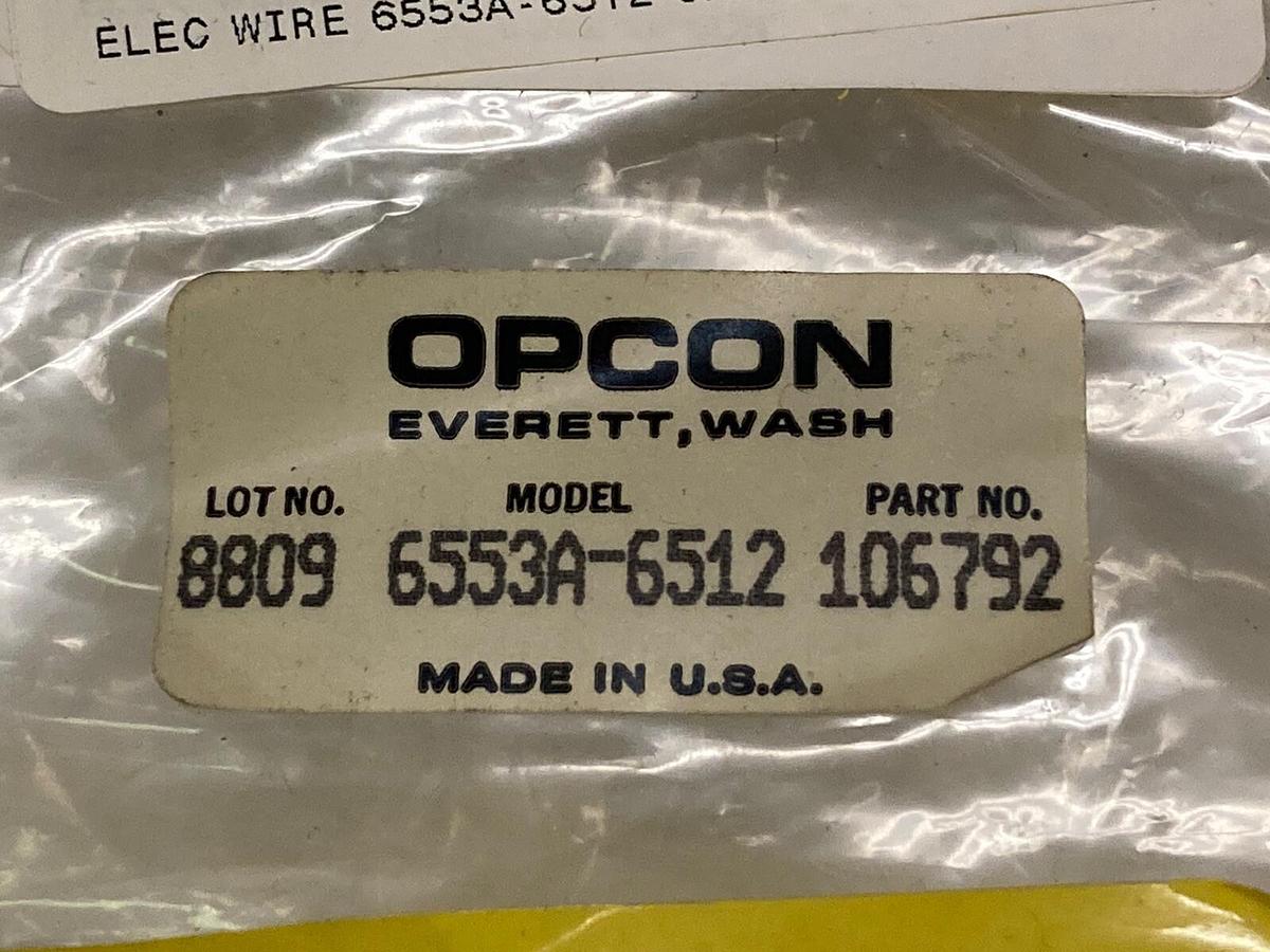 Opcon,6554A-6512 106795,FOUR PIN Cable