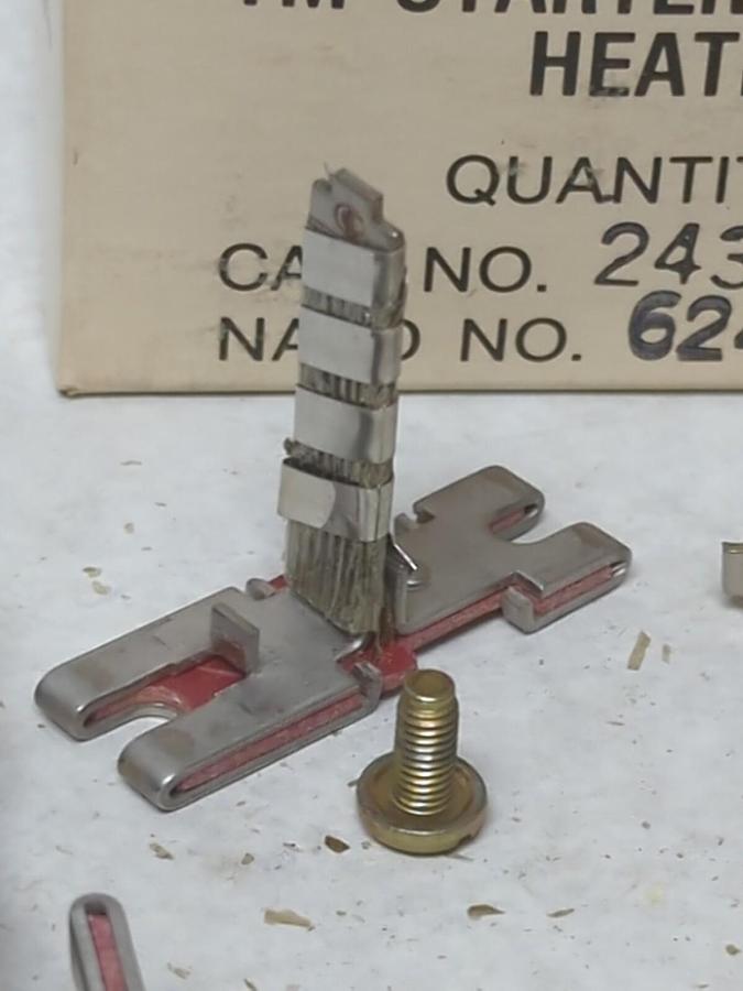 JOSLYN CLARK,2433,OVERLOAD RELAY HEATER LOT OF 14 NOS