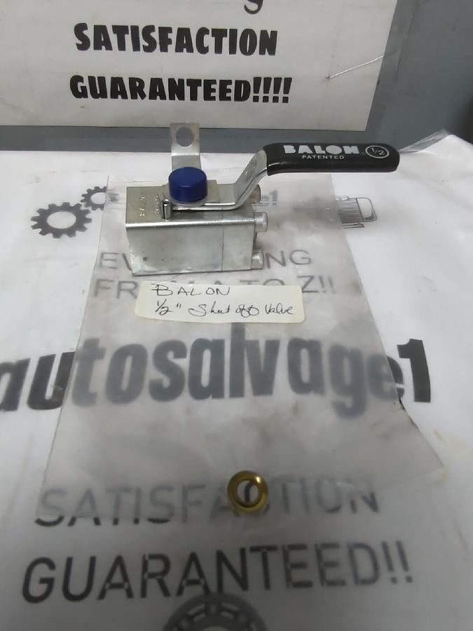 BALON,1/2 IN,HYDRAULIC SHUT OFF VALVE 3000WP NOS