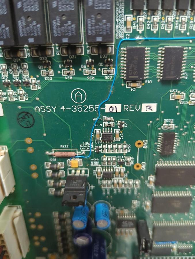 Used ANALOGIC,4-35255-01,CIRCUIT BOARD REV R ASSEMBLY PRE-OWNED
