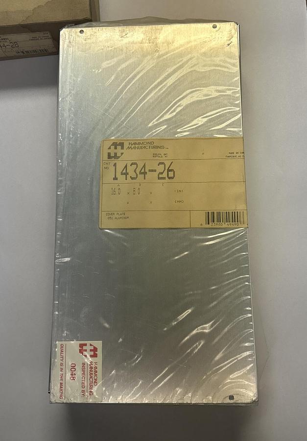 Used HAMMOND MANUFACTURING,1444-28,HEAVY DUTY CHASSIS CASE NEW