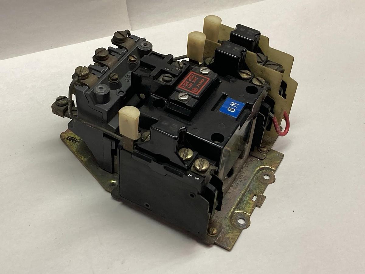 Used Allen-Bradley,709-BOD103,Size 1 3-Phase Motor Starter 200/575V 50/60Hz