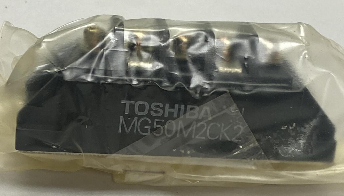 TOSHIBA,MG50M2CK2,POWER SWITCHING MODULE 7-25HP 1000V LOT OF 2 NOS