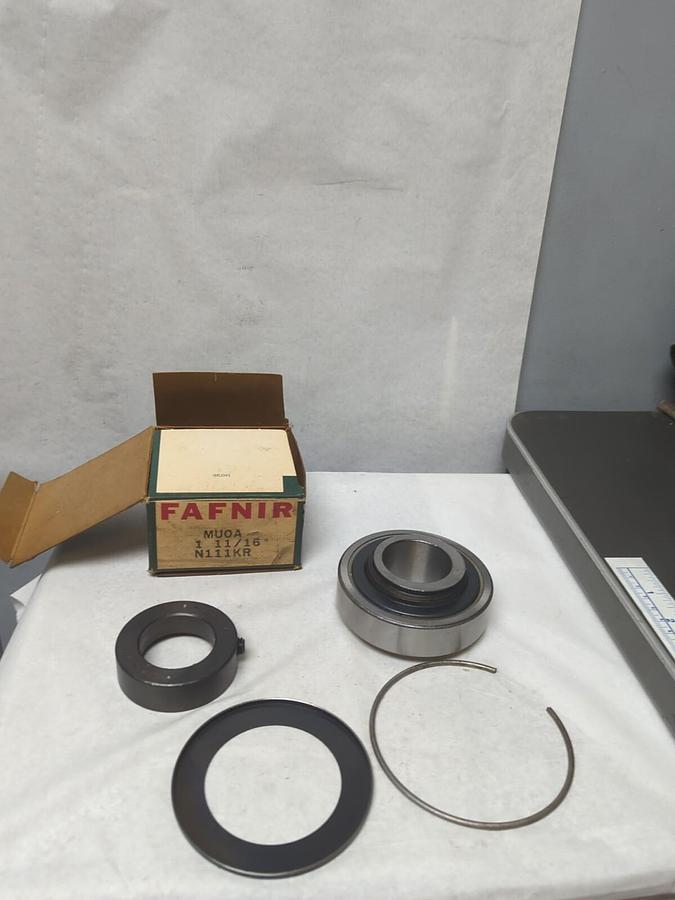 FAFNIR,MUOA N111KR,INSERT BEARING  1-11/16 INCH BORE NOS