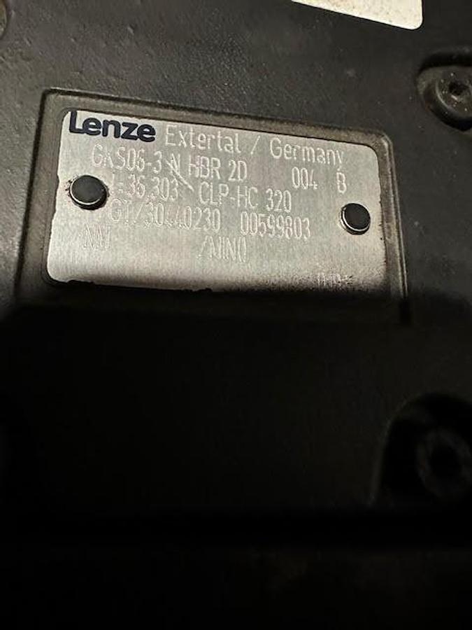 Refurbished Lenze GKSO6-3N HDR 2D Gearbox