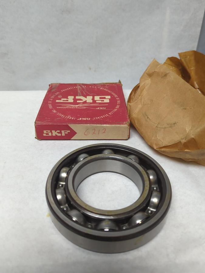 SKF,6212,DEEP GROOVE BALL BEARING NOS