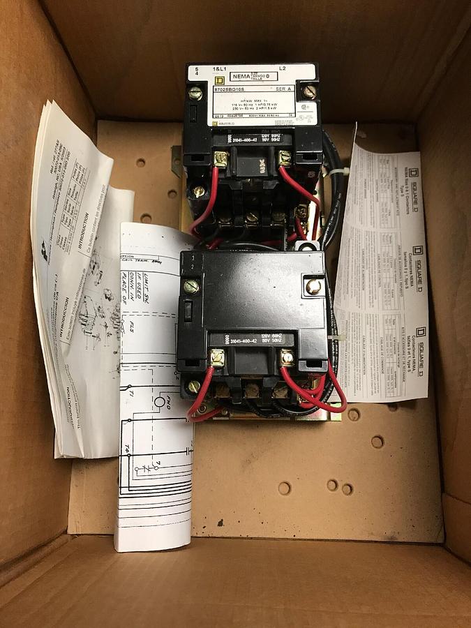 Square D,8702SB010V02S,Series A Size 0 Starter