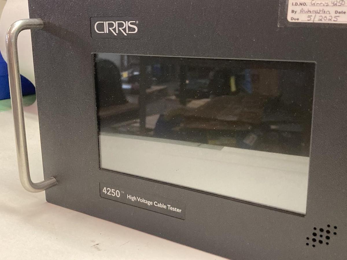 Used Cirris Signature,4250,High Voltage Cable Tester