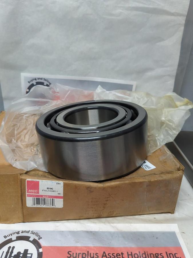 MRC,5319C,DOUBLE ROW ANGULAR CONTACT BALL BEARING NOS
