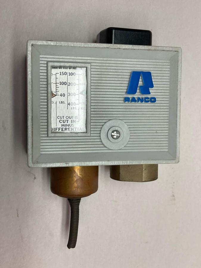 Used Ranco,1399066 200,Low Pressure Control Switch Rev 3 8228