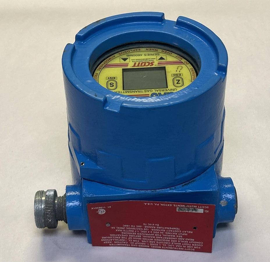 Used SCOTT INSTRUMENTS,4600MB,GAS PLUS UNIVERSAL GAS TRANSMITTER