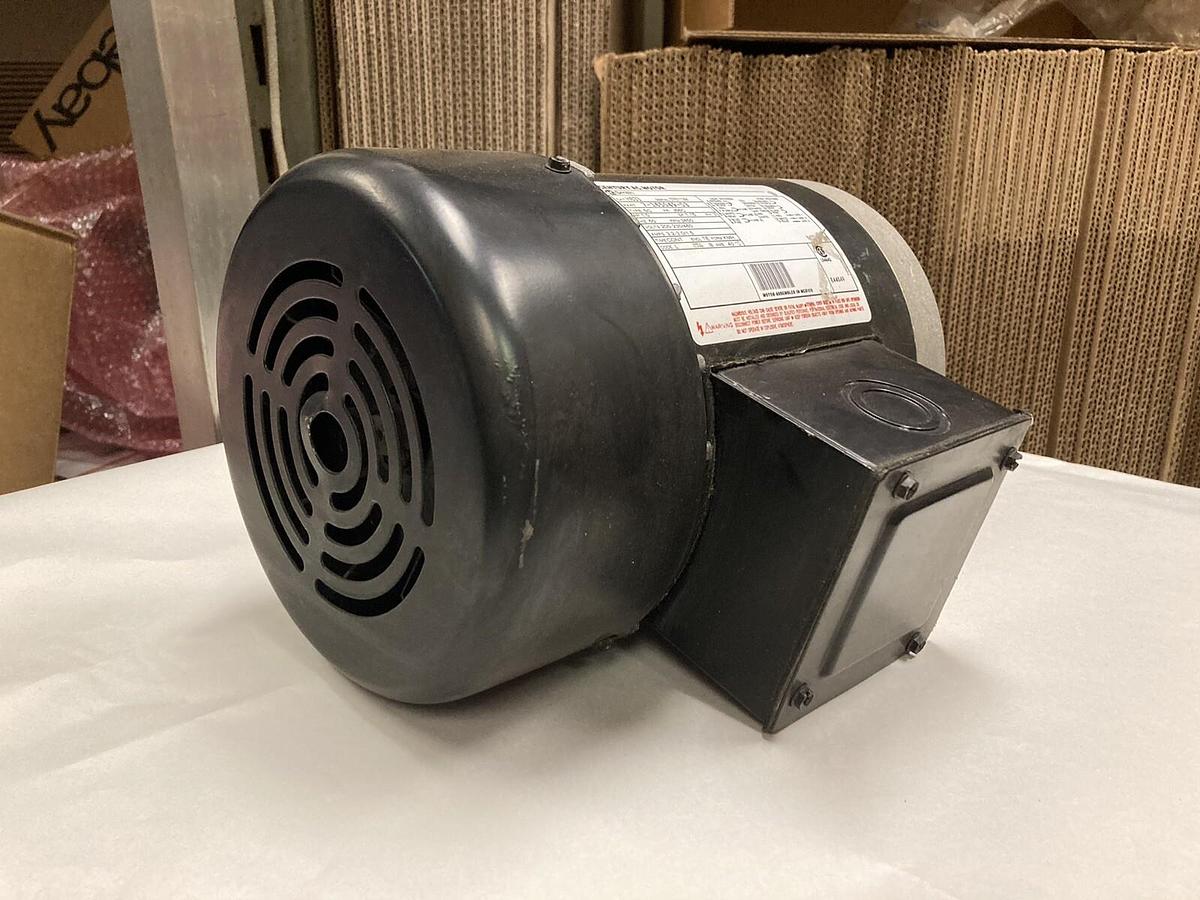 Used Century AO Smith,H633,3 Phase Electric Pump Motor 1 HP 3450 RPM  7-165049-03