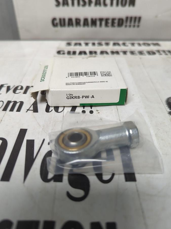 INA SCHAEFLER,GIKR8-PW-A,ROD END BEARING 8MM NEW
