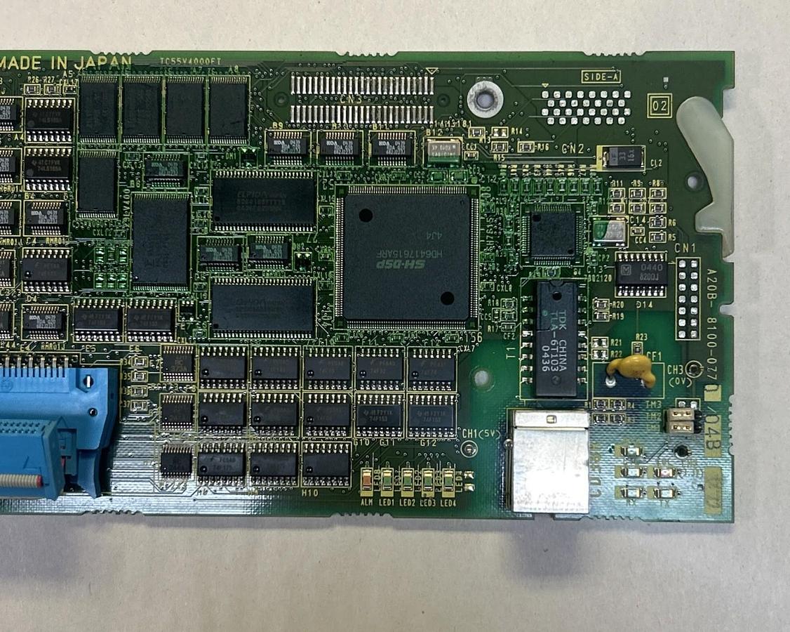 Used FANUC,A20B-8100-0770/04B,FAST DATA SERVER CIRCUIT BOARD