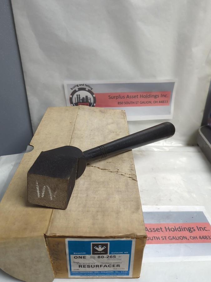 IDEAL,80-265M,RESURFACER 2X2X2 INCH NOS