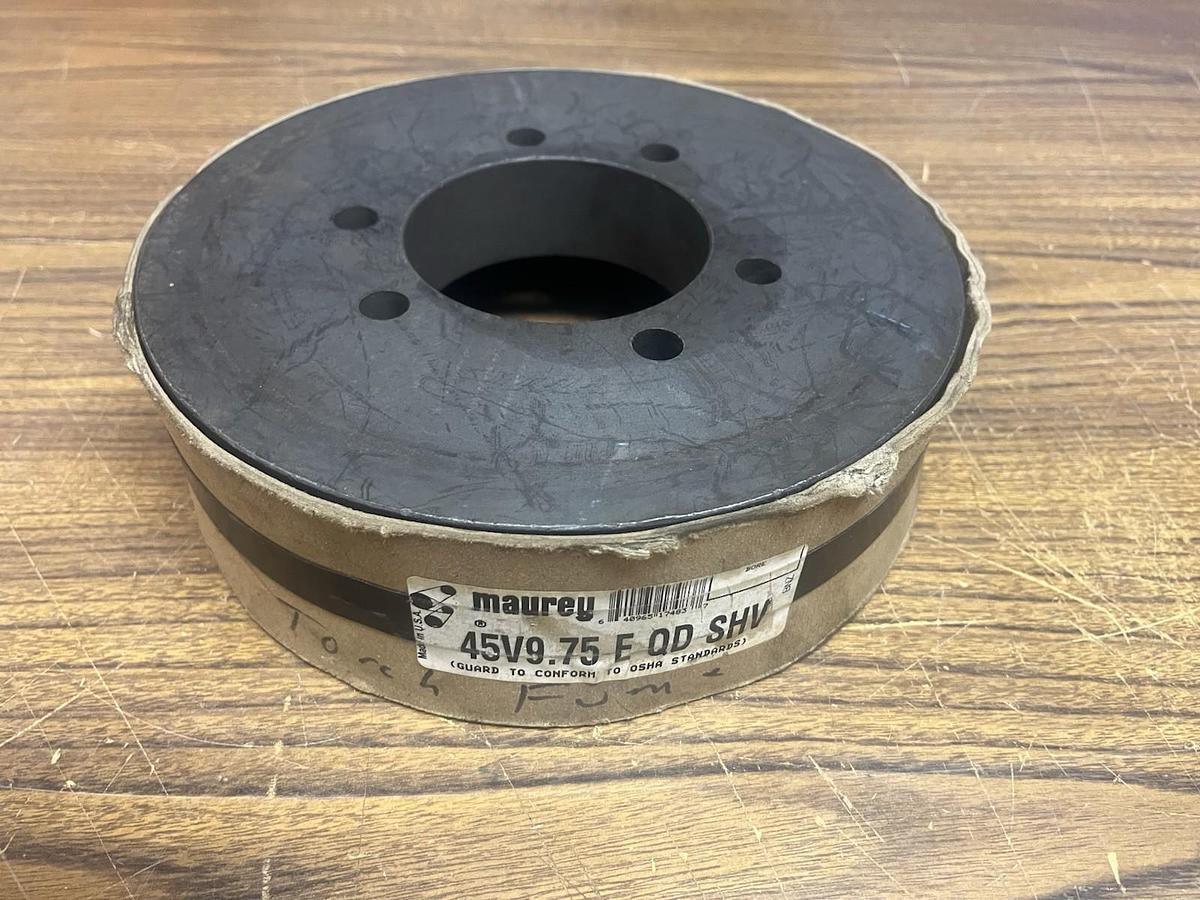 MAUREY,45V9.75-E-QD-SHV,SHEAVE 4 Grooves 9-3/4" Outside Diameter 9.65" PITCH