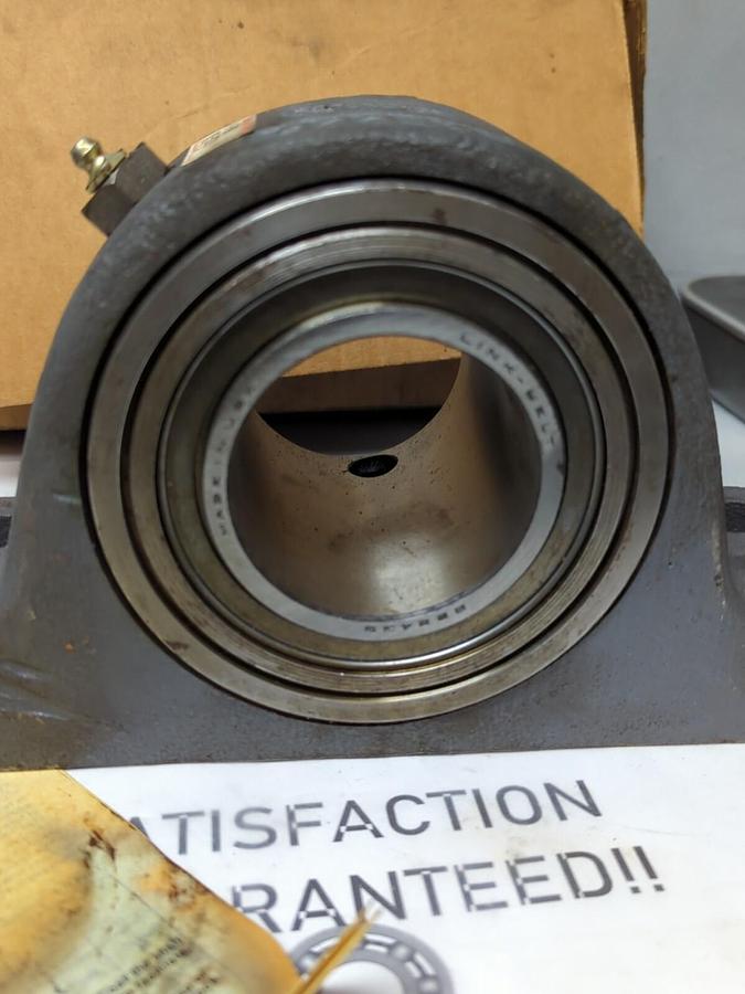 LINK-BELT,PKEB22439H,PILLOW BLOCK BEARING 2-7/16 INCH BORE NOS