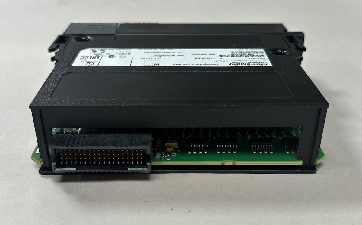 Used ALLEN BRADLEY,1756-IA16,SER A CONTROLLOGIX 16PT AC INPUT MODULE