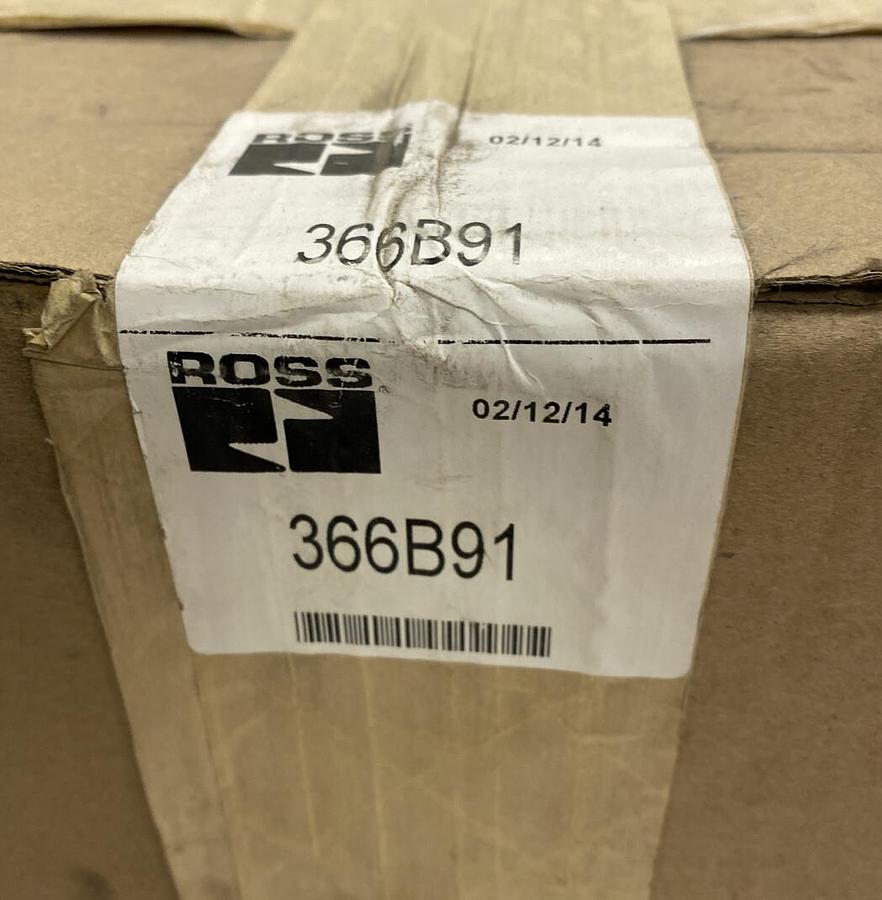 Used Ross,366B91,Pneumatic Valve Base FACTORY SEALED NOS