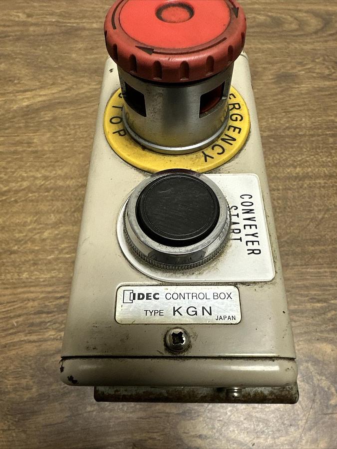 Used IDEC,KGN,2 Push Button Control Box