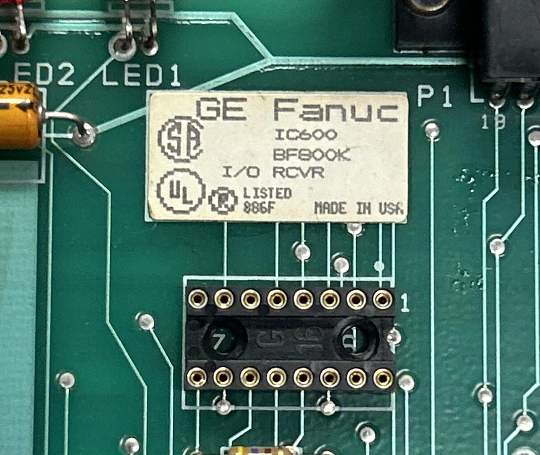 Used GE FANUC,IC600BF800K,I/O RECEIVER NEW