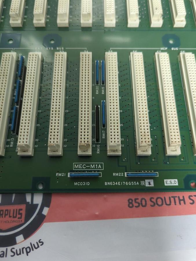 Used MITSUBISHI,BN634E176G55A,CIRCUIT BOARD MC031 PRE-OWNED