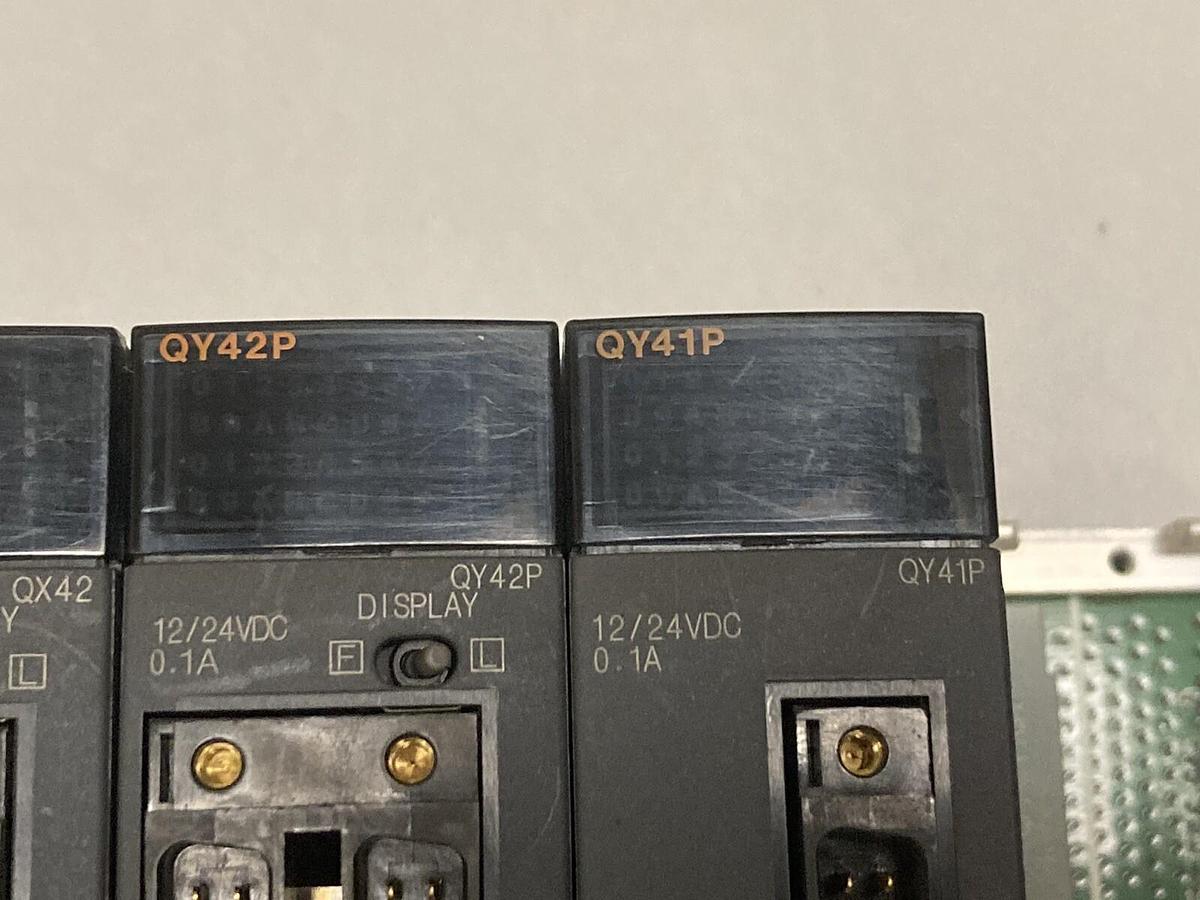 Used Mitsubishi,Q61P-A1, Q06HCPU QJ61BT11N  QD75MH4 QD75MH2 QX42 QY42P QY41P,board