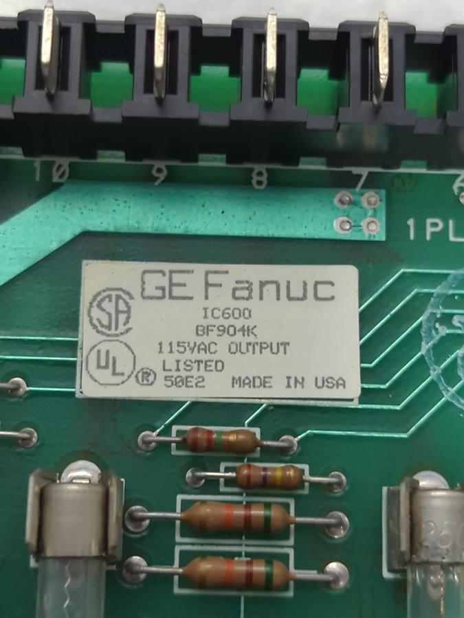 Used GE,IC600BF904K,OUTPUT MODULE 115V PRE-OWNED