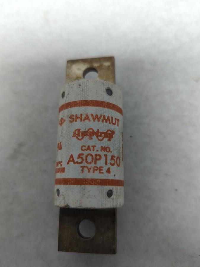 Used GOULD SHAWMUT,A50P150,AMP-TRAP 150 AMP FUSE PRE-OWNED