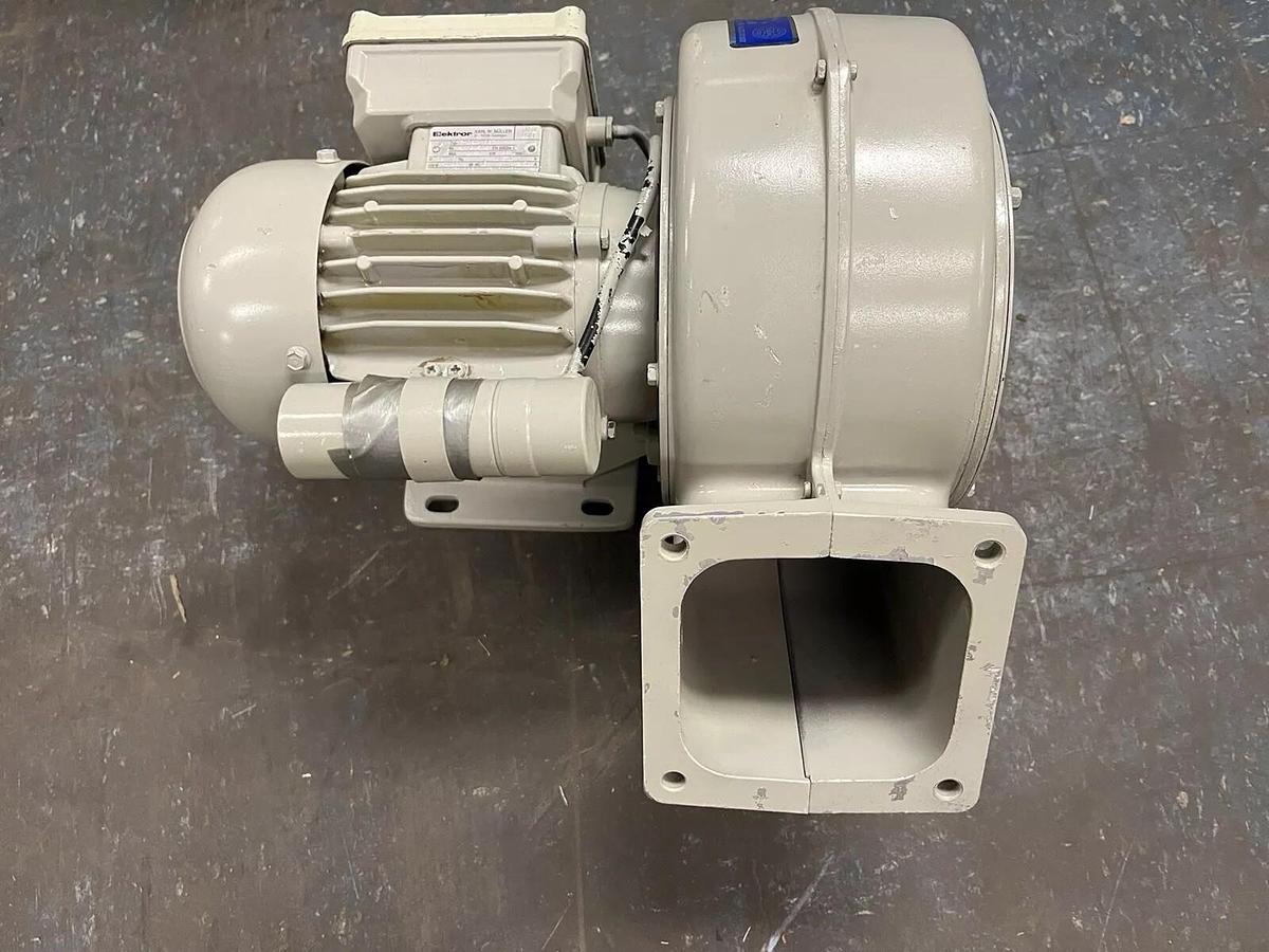 Used Elektor,E-060/RS,Centrifugal Blower Fan 1PH .45kW 230V