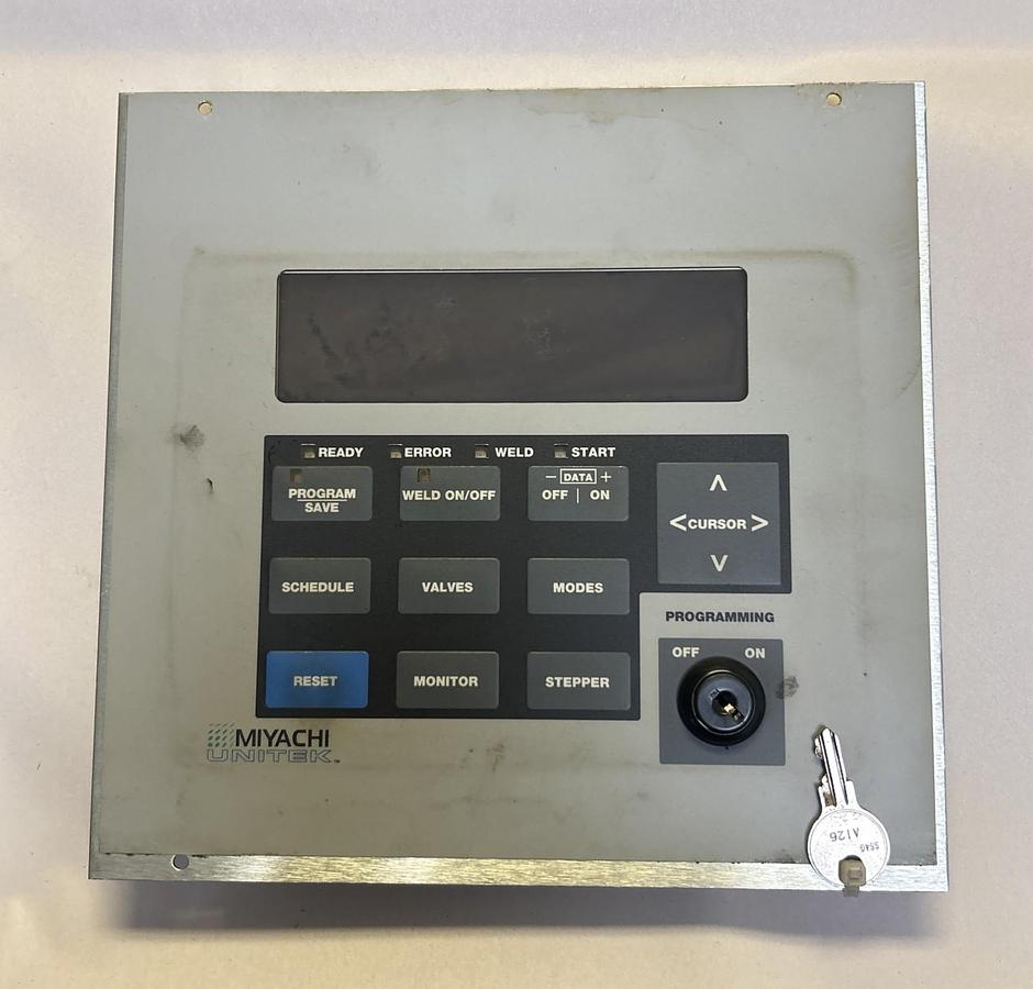 Used MIYACHI UNITEK,35258-01,OPERATING PANEL