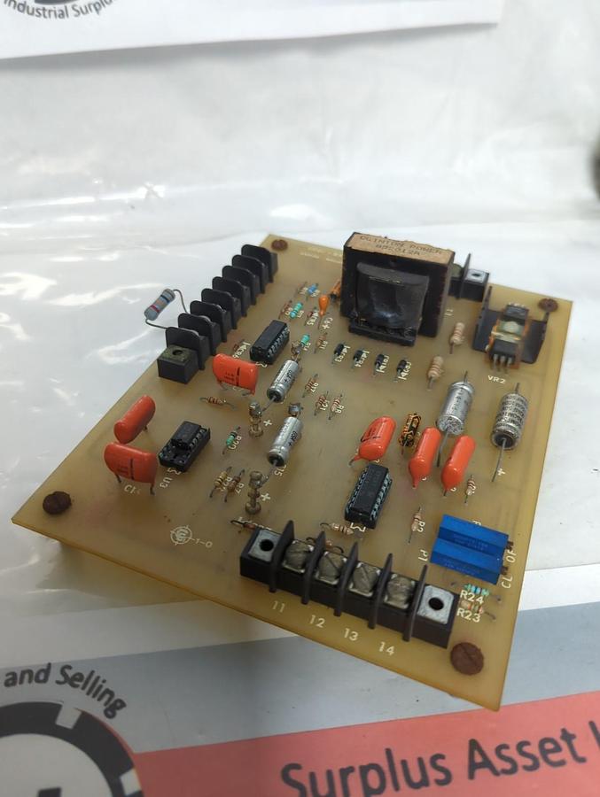 Used CLINTON POWER,CVR-1000,PLC BOARD PRE-OWNED