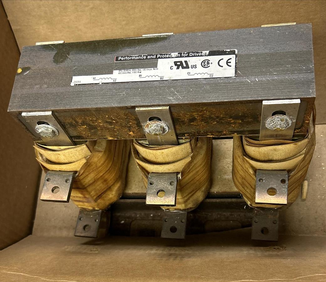 INDUSTRIAL SOLUTIONS,NA,GLOBE INDUCTOR TRANSFORMER 3PH 50/60HZ 600V 130A