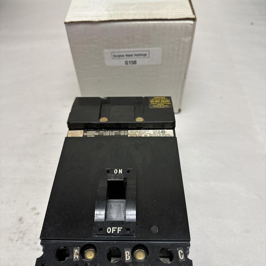 Used Square-D,FA-34020,20 Amp 3 Pole Molded Circuit Breaker