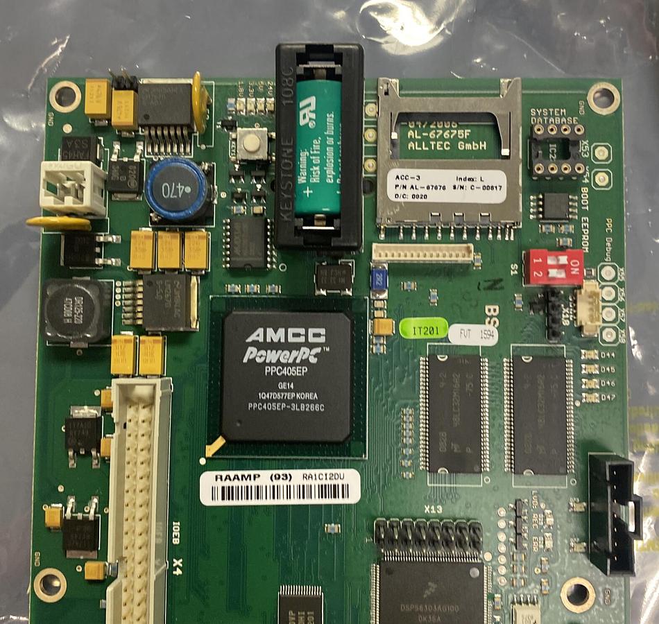 Used ALLTEC,AL-67675F,VIDEO JET CIRCUIT BOARD REFURBISHED