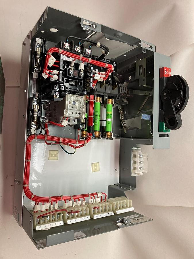 Used Allen-Bradley,2112B,Size 1 Fused MCC 20 Inch Starter Feeder Bucket