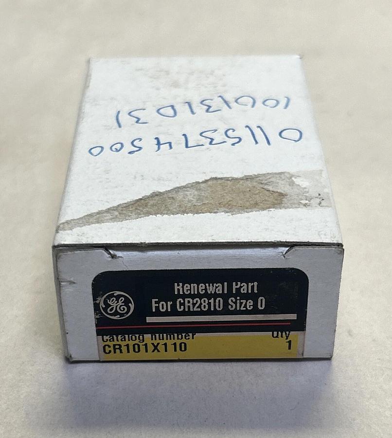 Used GENERAL ELECTRIC,CR101X110,CONTACT KIT SIZE 0 NEW